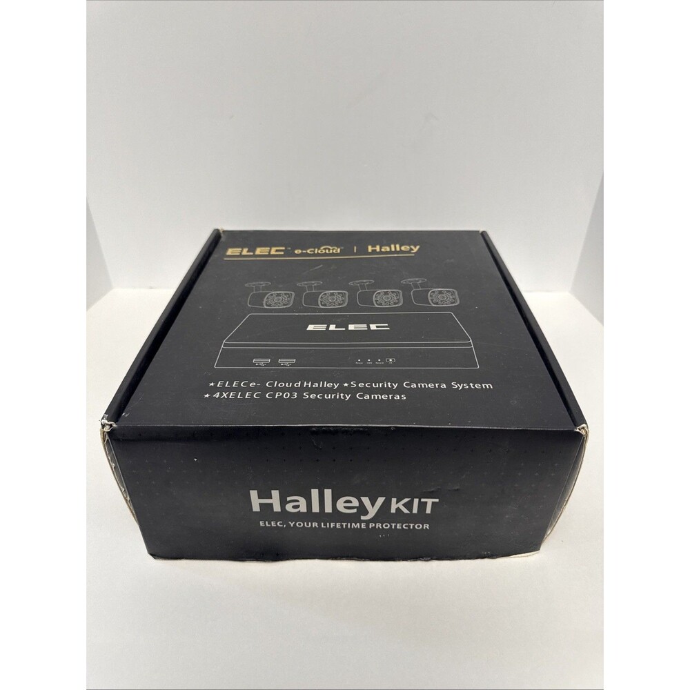ELEC e-cloud HALLEY KIT Security camera System 4 Cameras Wired